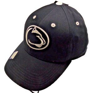 NCAA Penn State Nittany Lions Blue Hat Hook and Loop Closure Collegiate Headwear